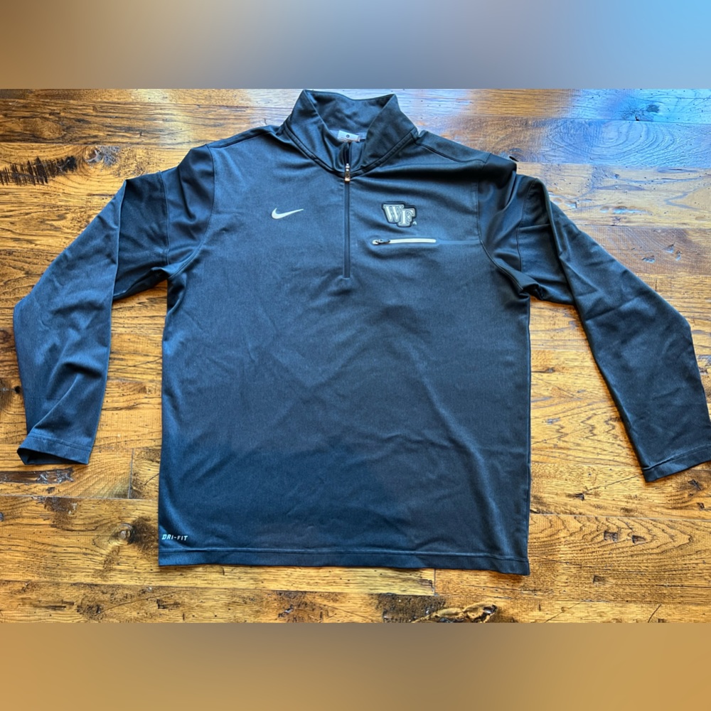 Men’s Nike Wake Forest Quarter Zip Pullover
